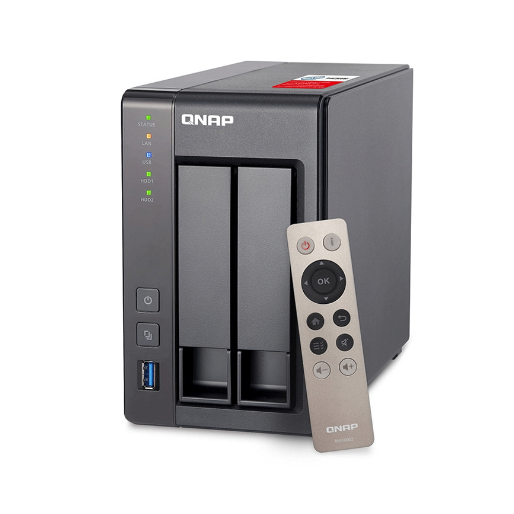 QNAP TS251+ 8GB - 2 HDD SLOTS
